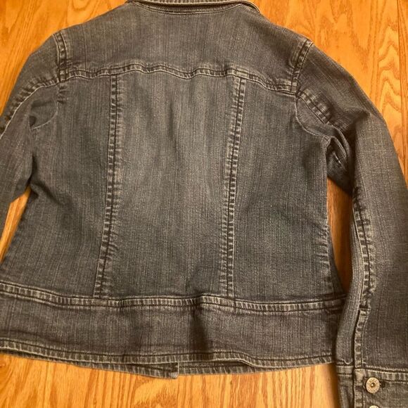 Chico’s Platinum Denim Jacket - Picture 10 of 10